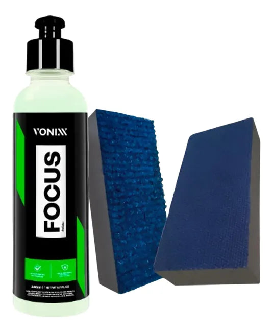 Focus Vonixx Polidor Tira Mancha Chuva Ácida Marca Água Taco